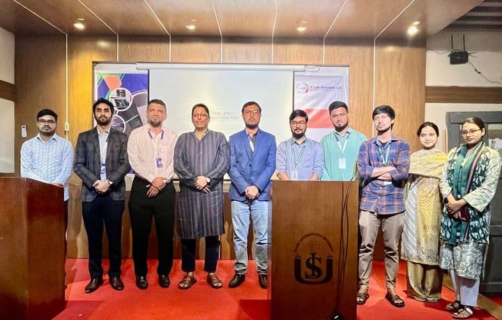 Empowering Future IT Professionals: Seminar by IT Lab Solutions Ltd. at Sylhet International University
